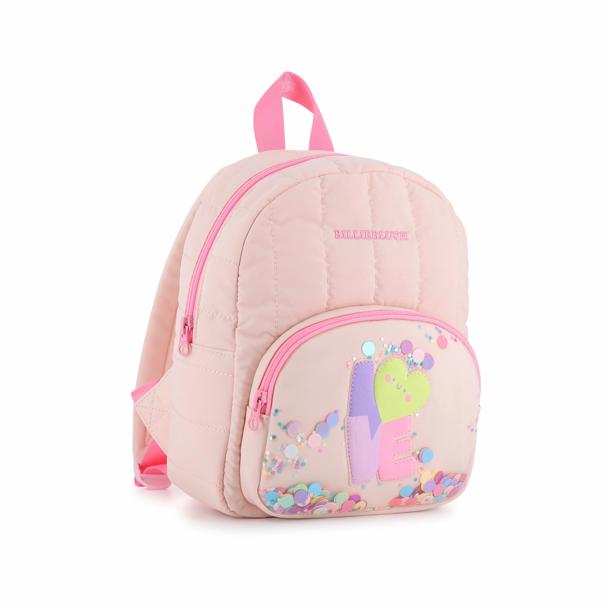 Girls Pink Backpack(25 x 20 x 9 cm)