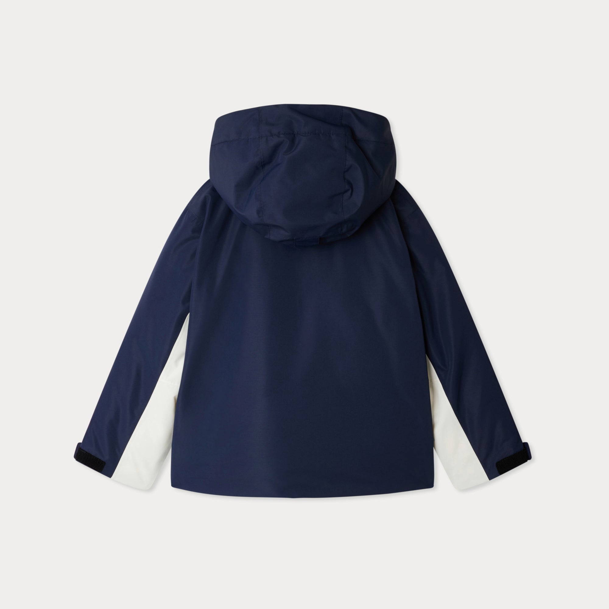 Boys Dark Blue Padded Down Ski Jacket