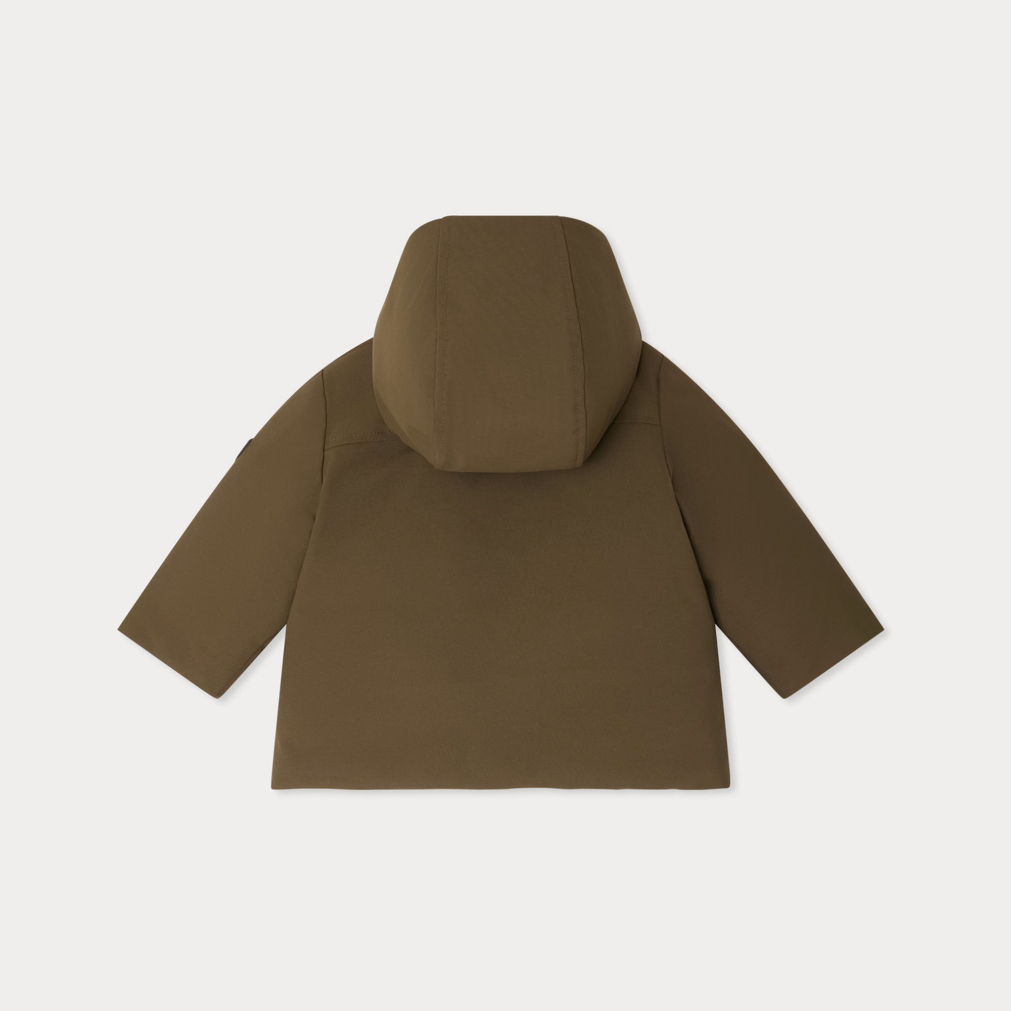 Baby Boys Khaki Green Padded Down Coat