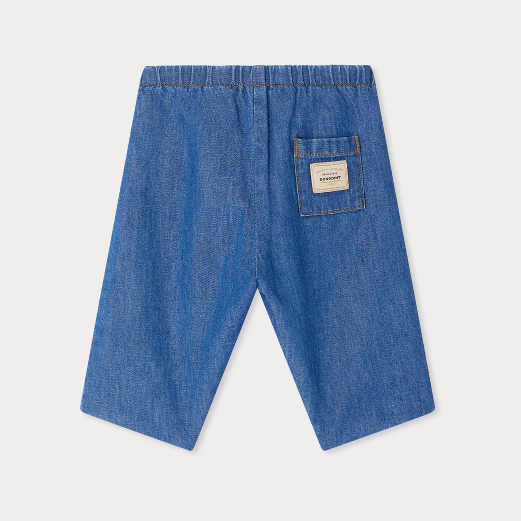 Baby Boys & Girls Blue Denim Trousers
