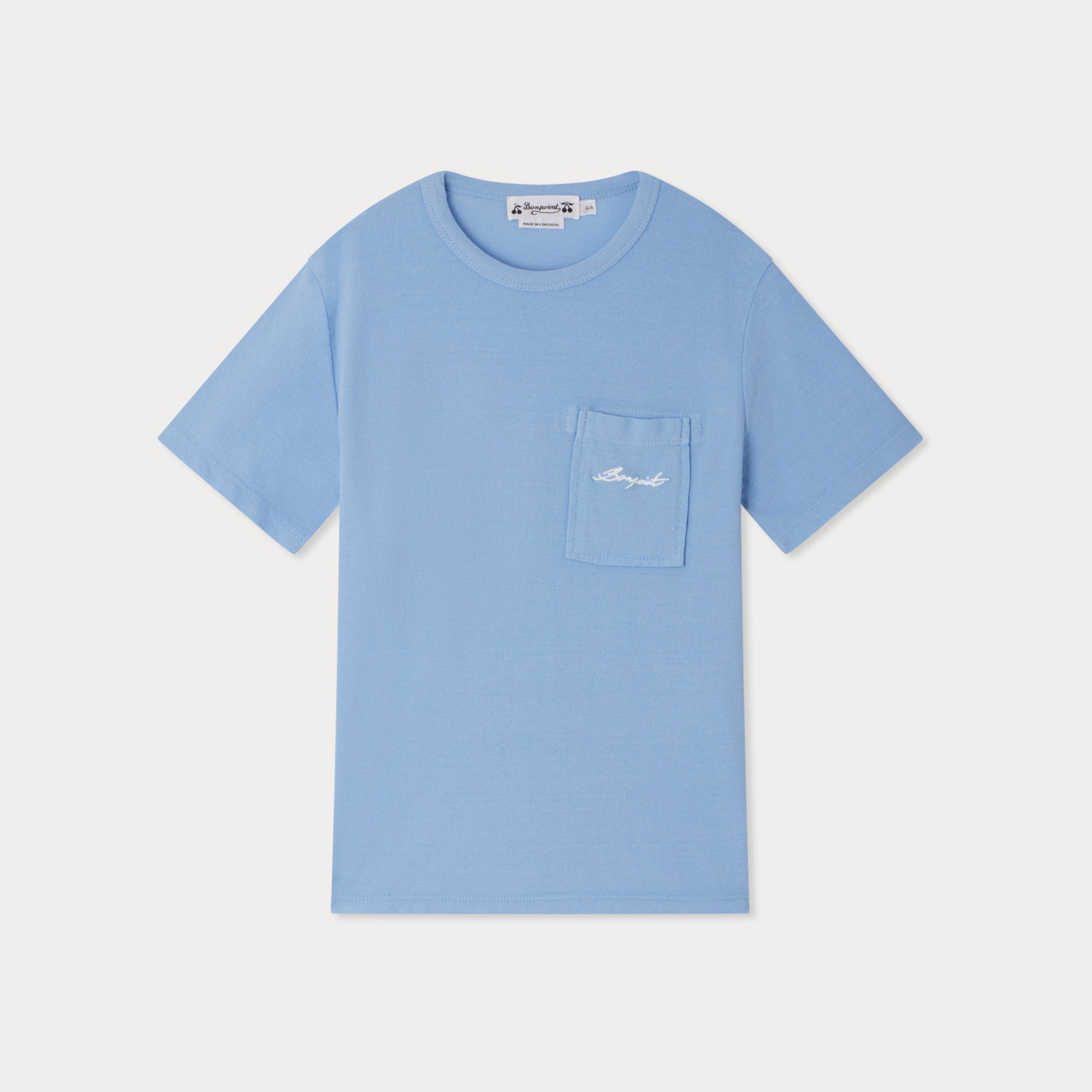 Boys Blue Cotton T-Shirt