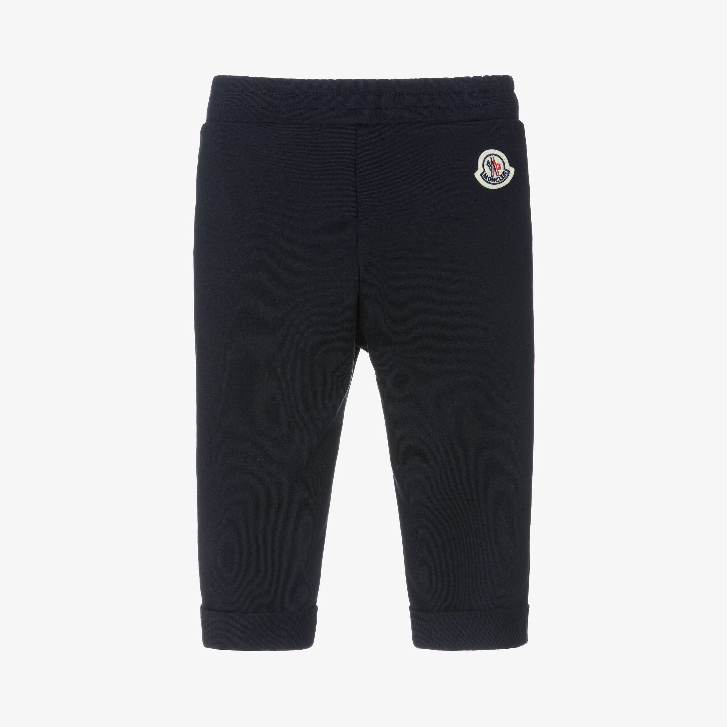 Baby Boys Navy Cotton Trousers