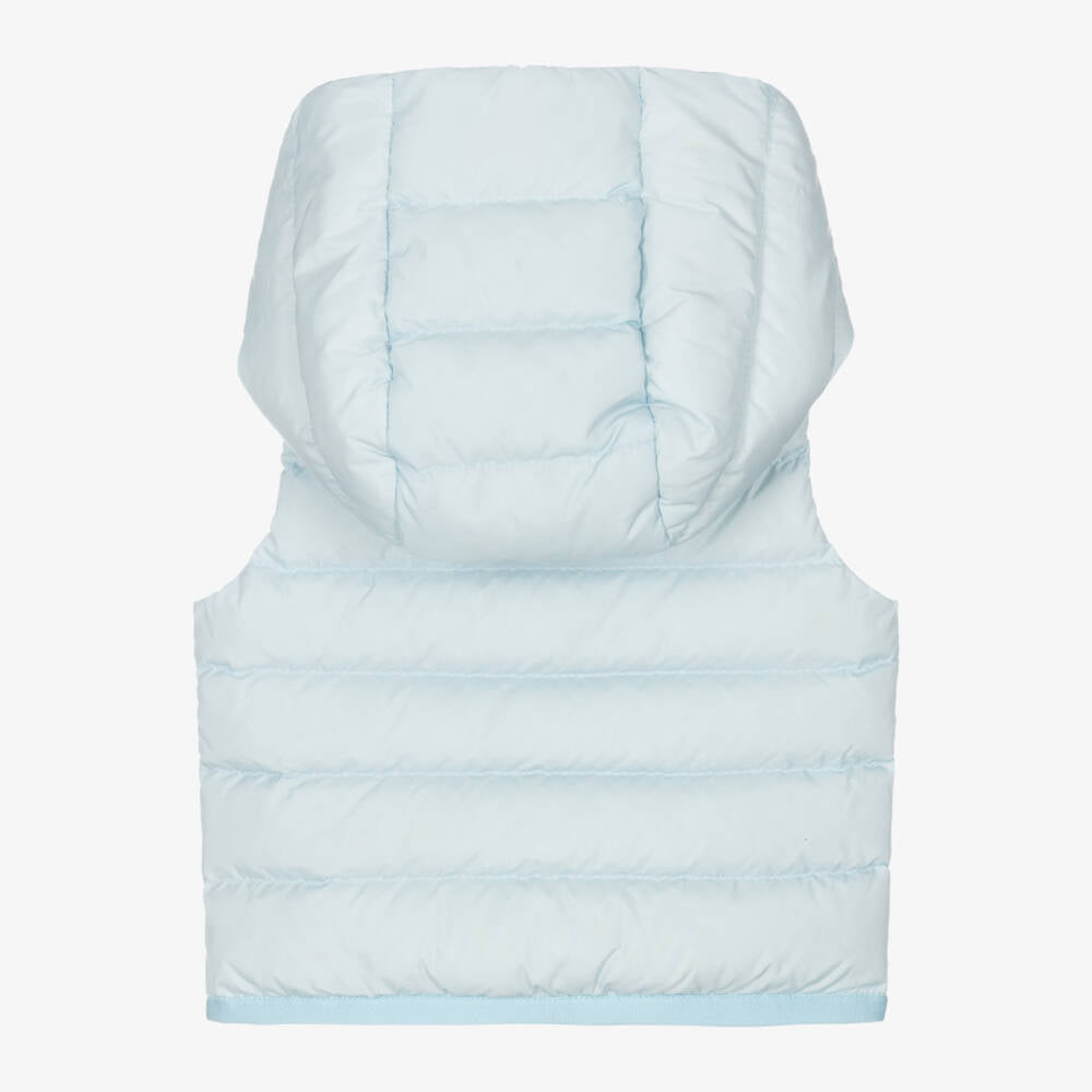 Baby Boys & Girls Light Blue"NERVILLE"Padded Down Gilet