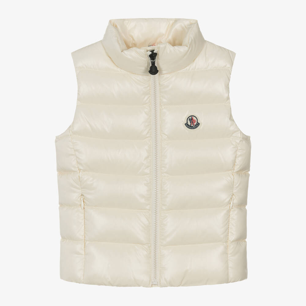 Girls Ivory"GHANY"Padded Down Gilet