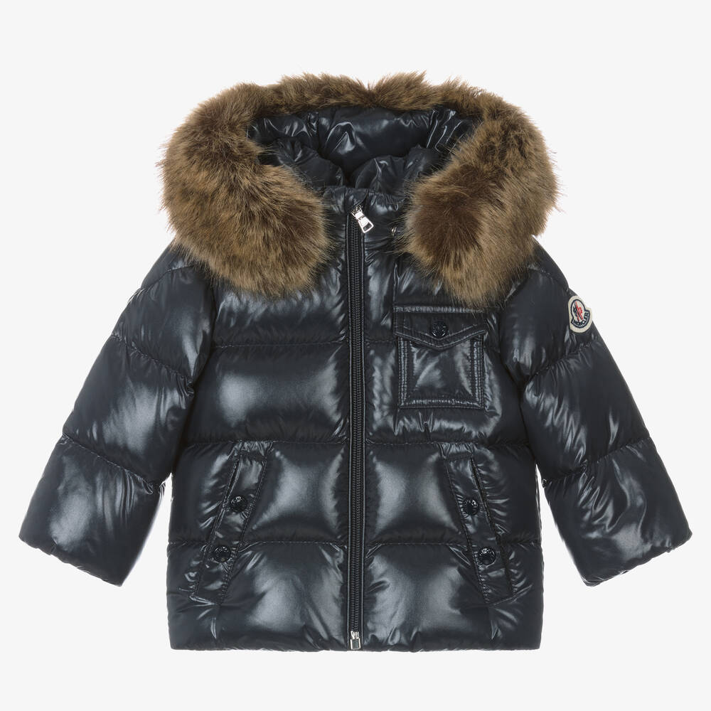 Baby Boys & Girls Navy"K2F"Padded Down Jacket