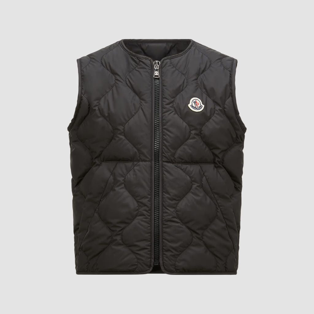 Boys Black"NISHA"Padded Down Gilet