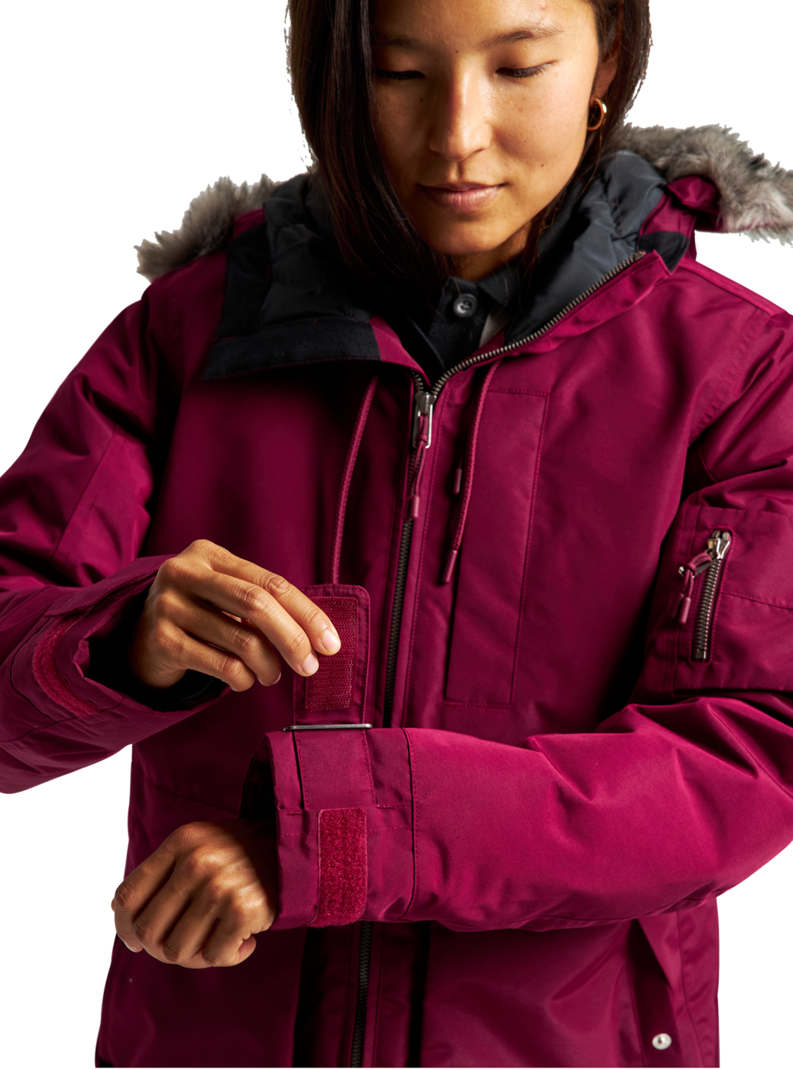 W Saxton Parka