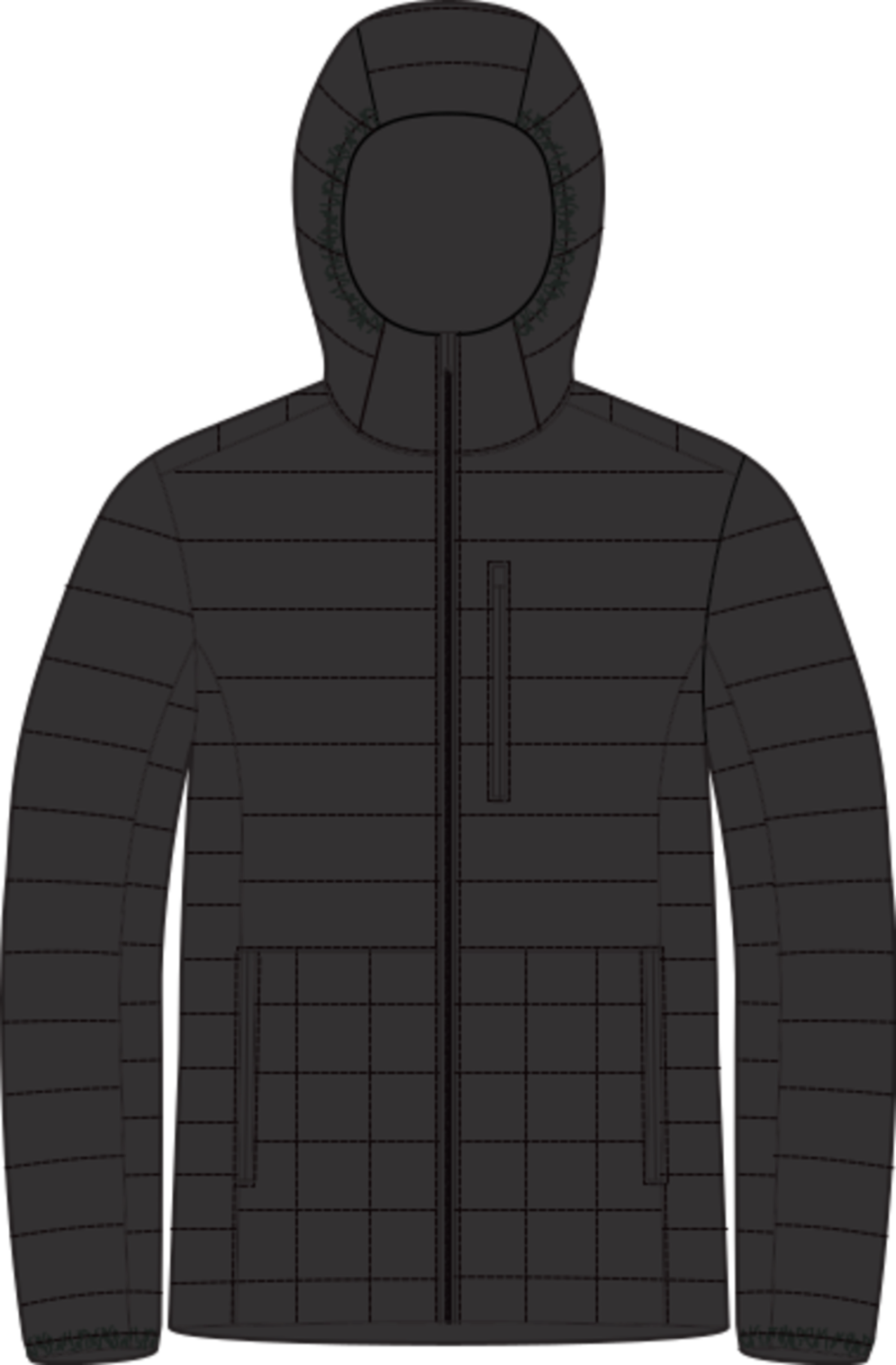 W Mid-Heat Down Insulator Hooded Jkt