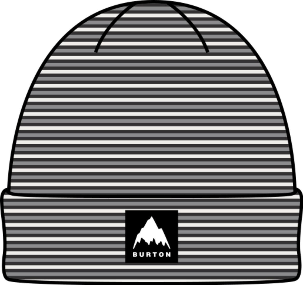 Kids' Recycled Stripe Beanie