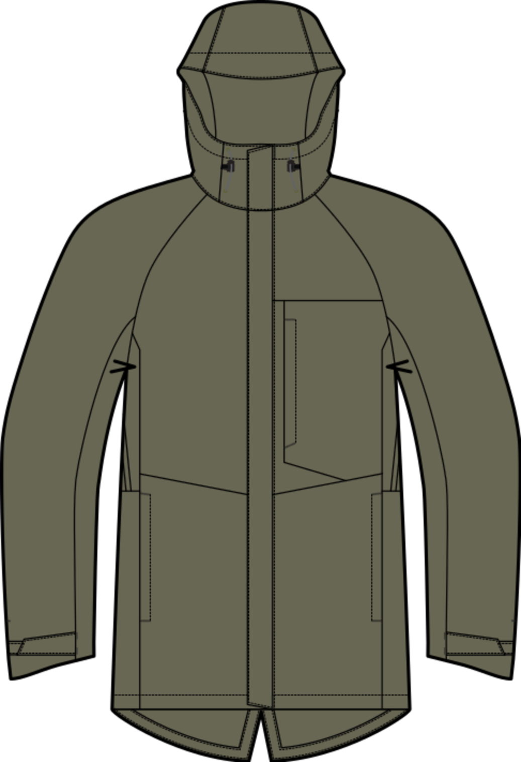 Men's Veridry 2L Rain Jacket
