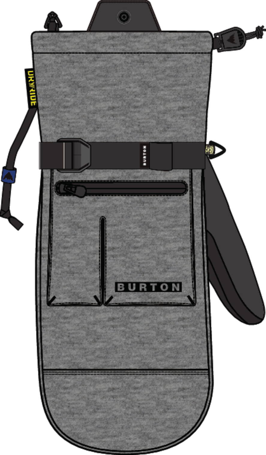Men's Baker Two-In-One Mittens