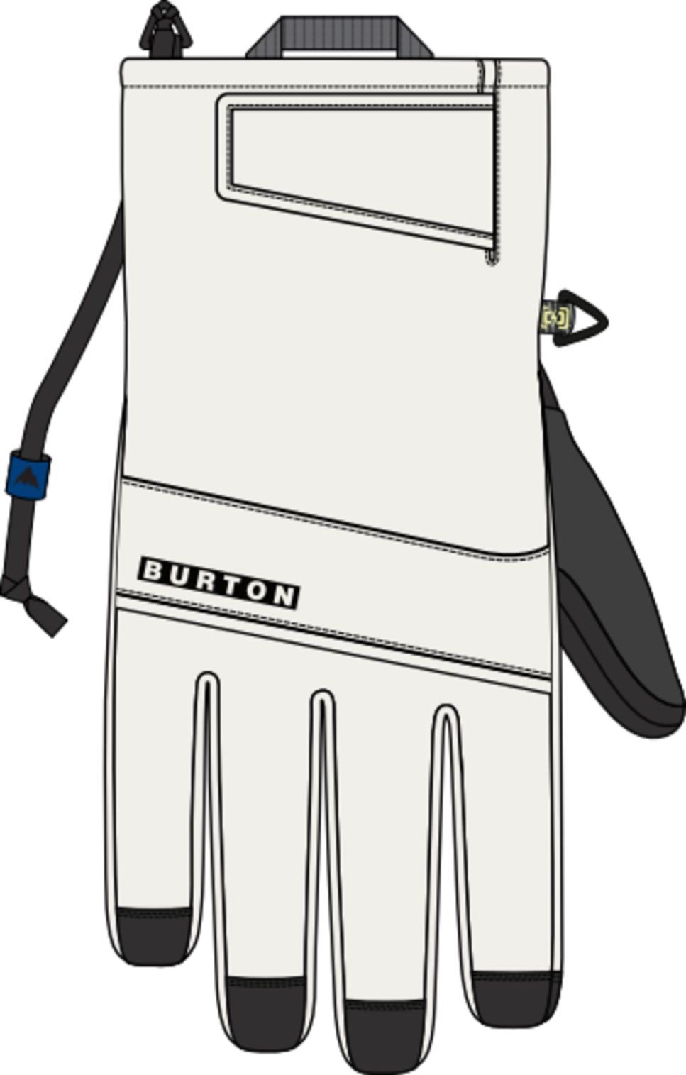 Women's Profile Under Gloves