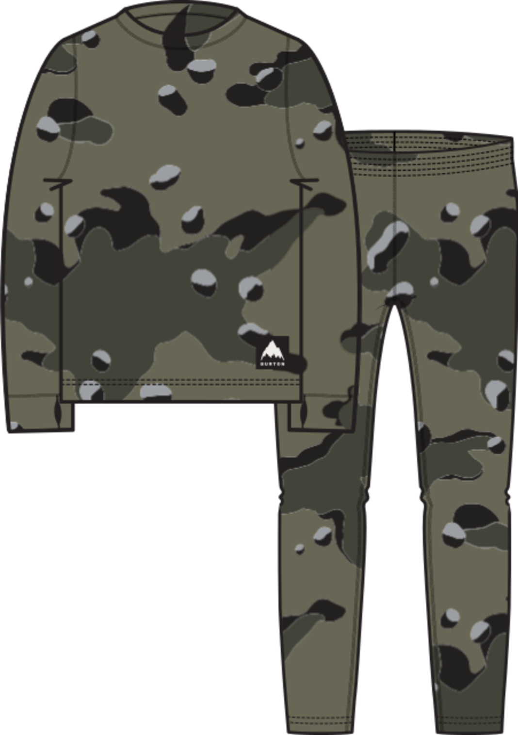 Kids' Fleece Base Layer Set