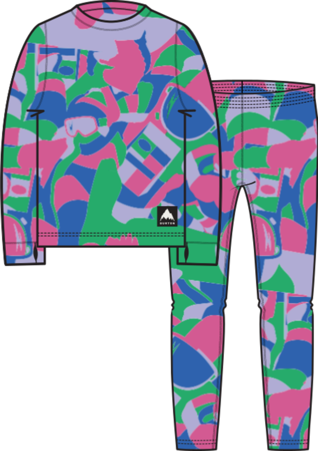 Kids' Fleece Base Layer Set