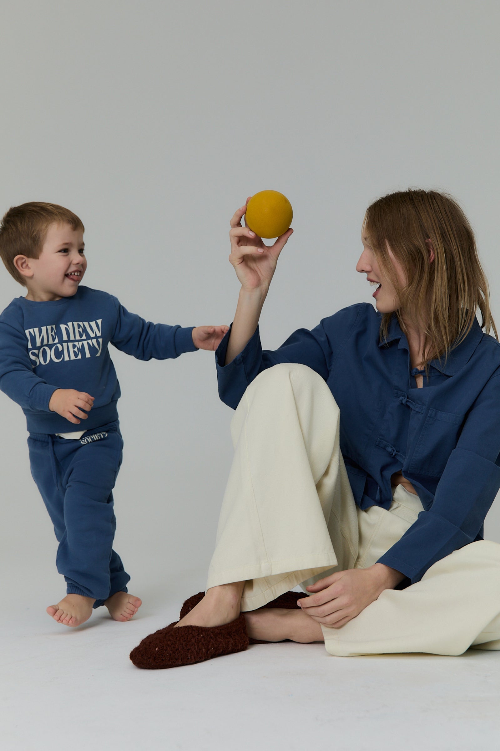 Baby Boys & Girls Blue Sweatshirt