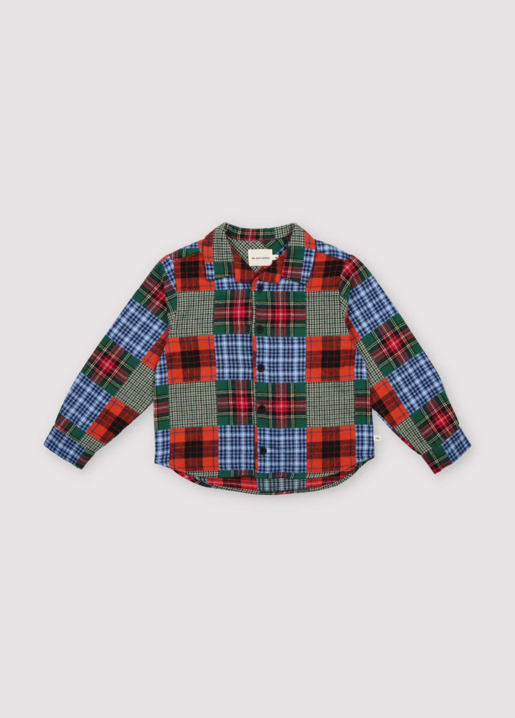 Boys Multicolor Check Cotton Shirt