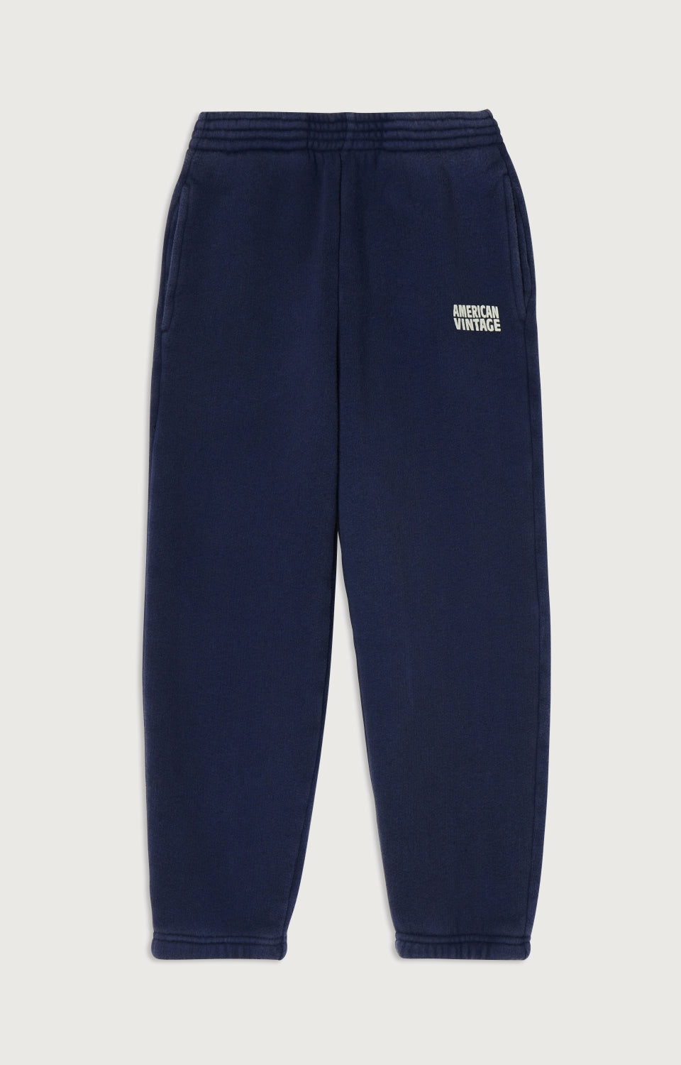 Boys & Girls Dark Blue Cotton Trousers