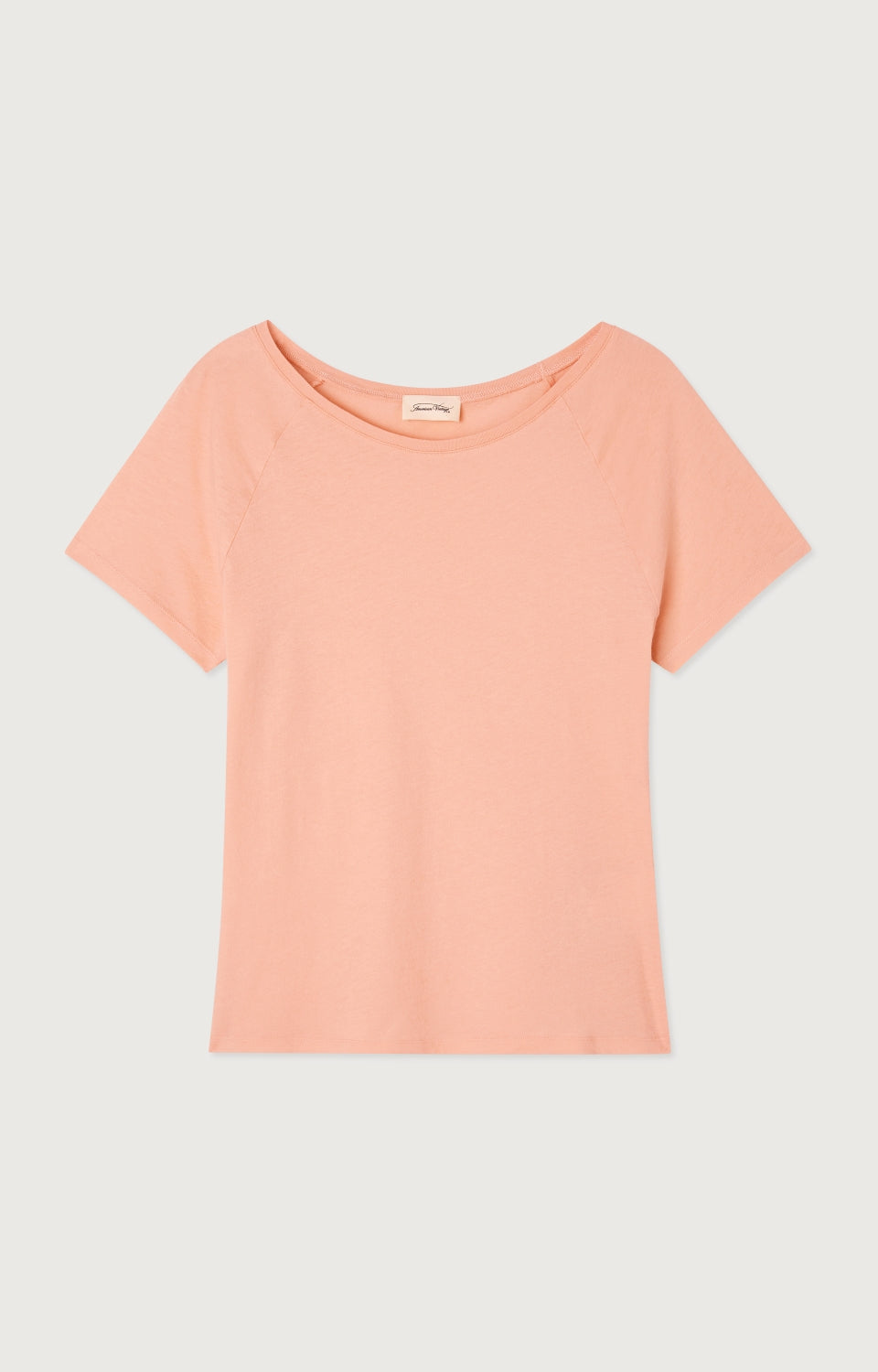 Women Light Pink Cotton T-Shirt