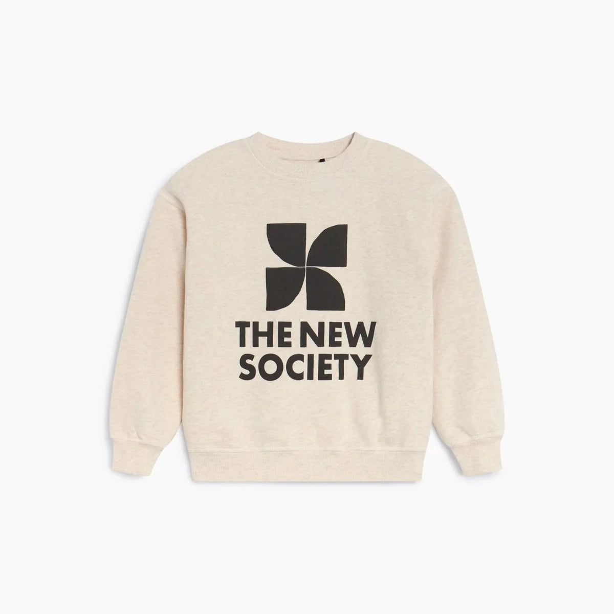 Boys & Girls White Logo Cotton Sweatshirt