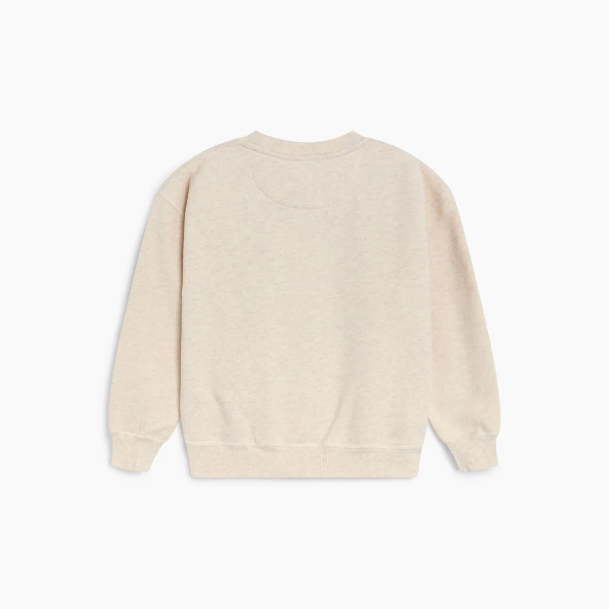 Boys & Girls White Logo Cotton Sweatshirt