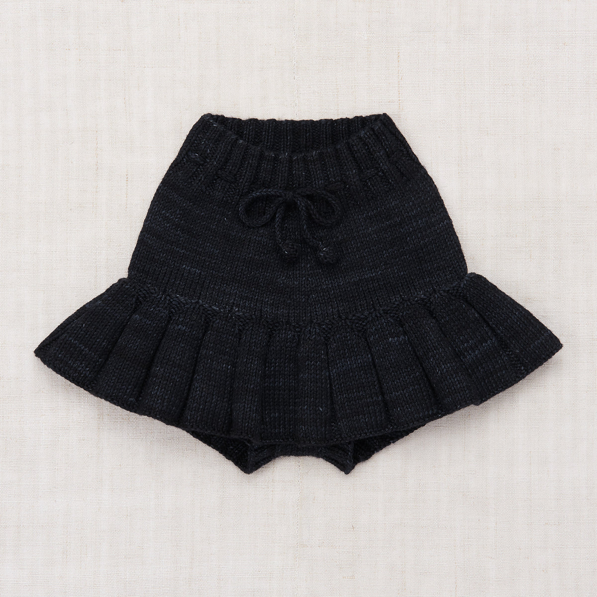 Girls Black Wool Skirt