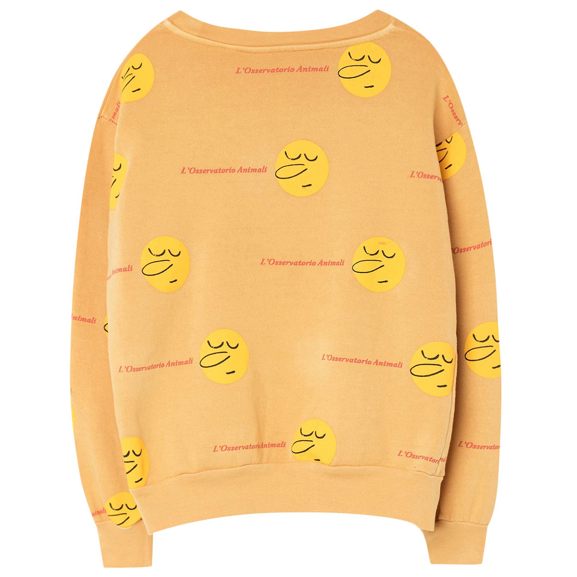 Boys & Girls Yellow Cotton Sweatshirt