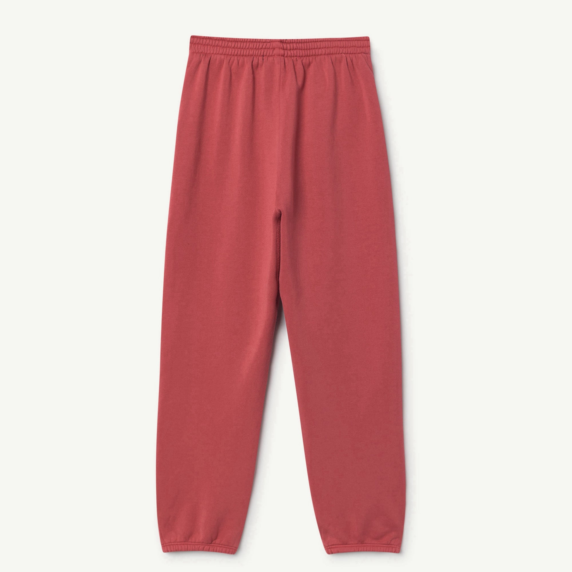 Boys & Girls Red Cotton Trousers