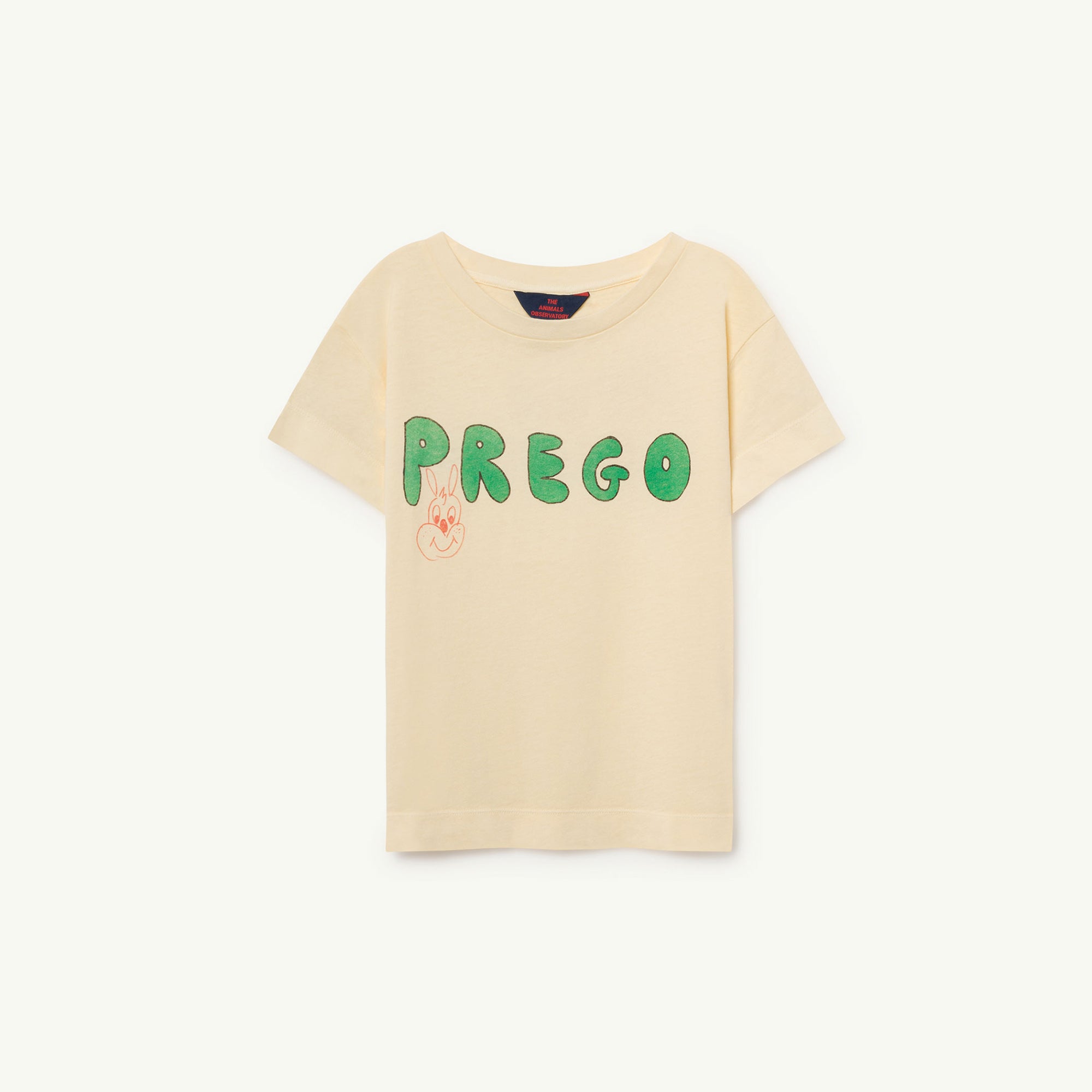 Boys & Girls Yellow Cotton T-shirt