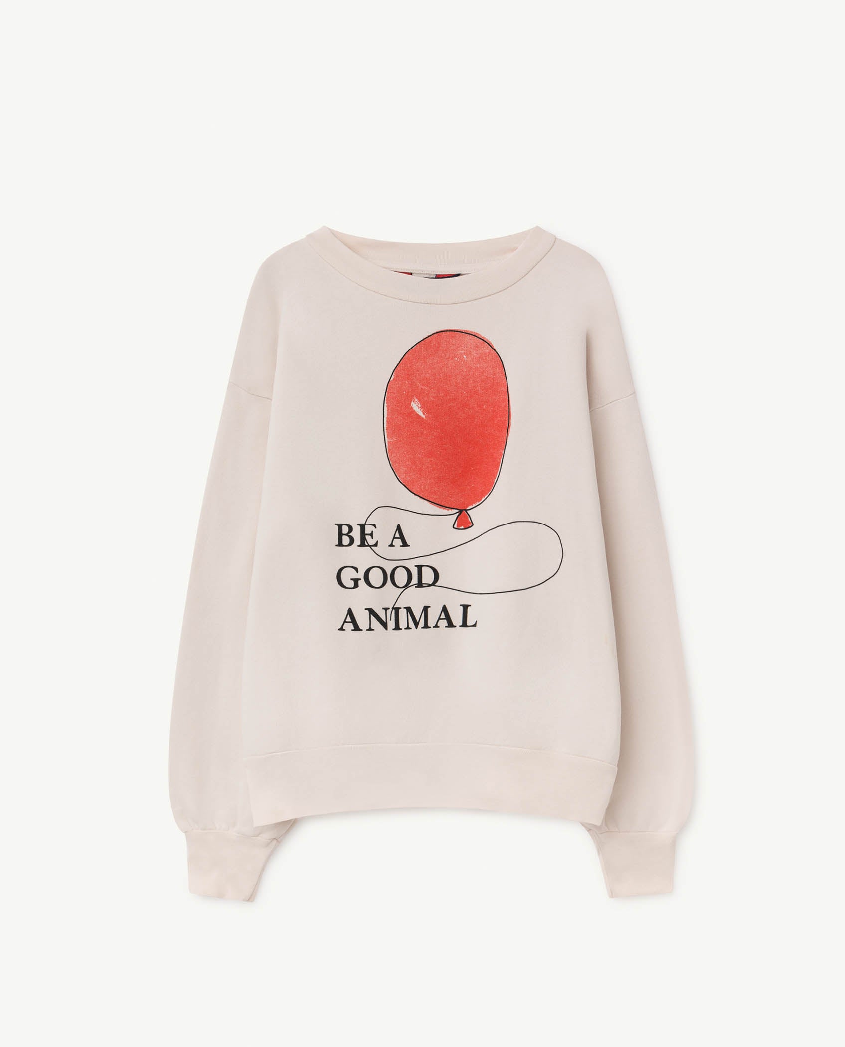 Boys & Girls Light Pink Balloon Cotton Sweatshirt