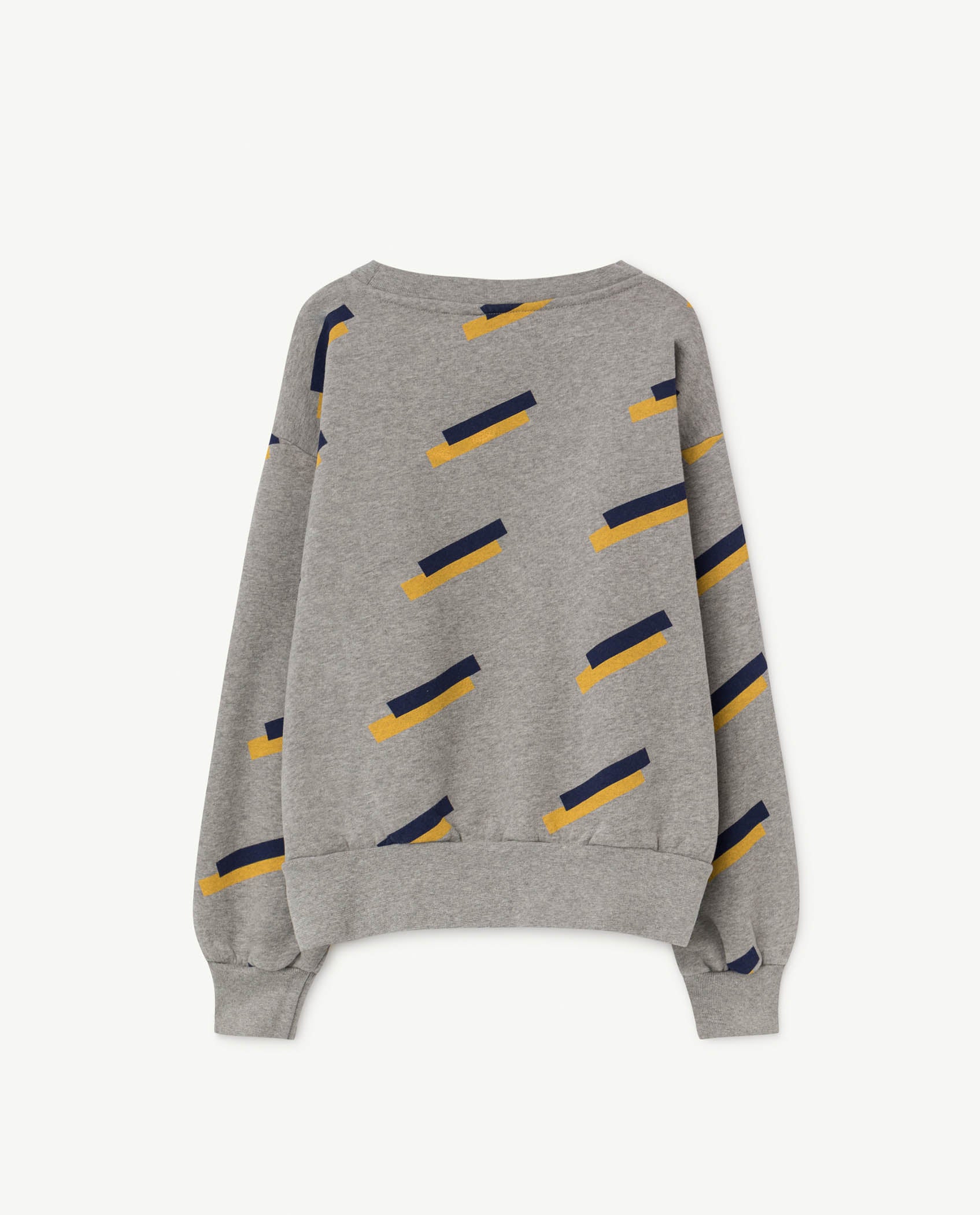Boys & Girls Grey Printed Cotton Sweatshirt