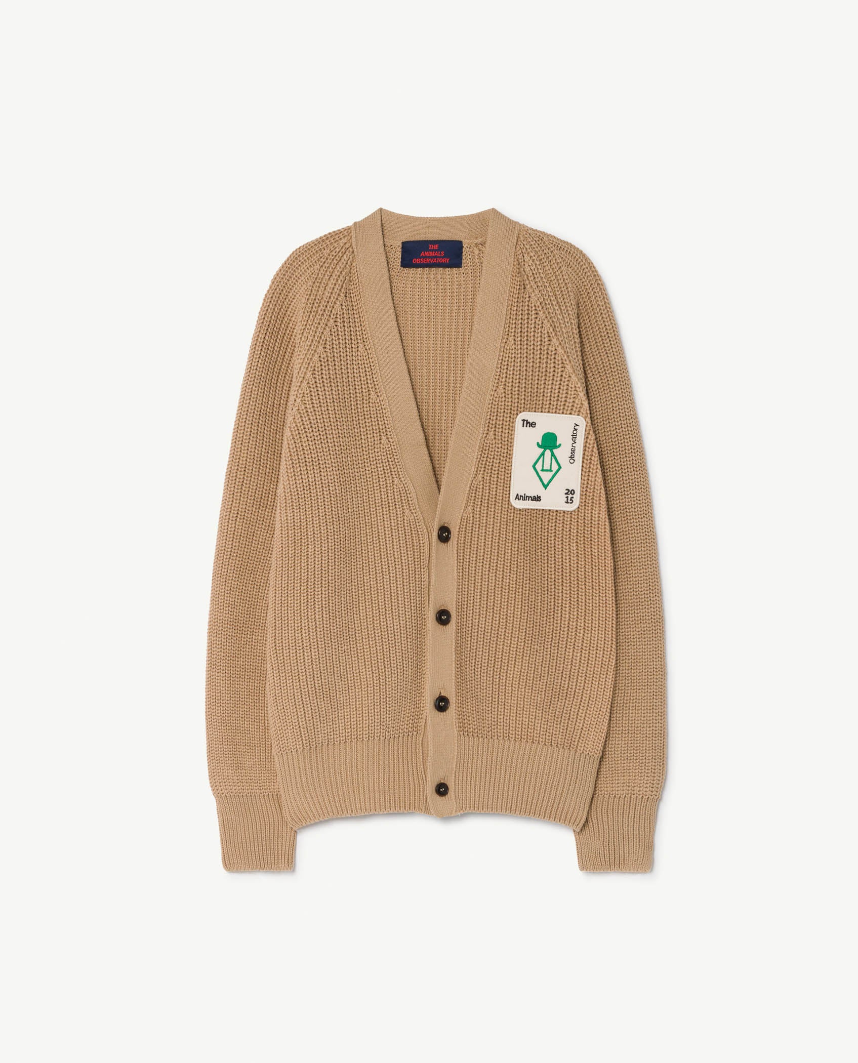 Boys & Girls Brown Cotton Cardigan