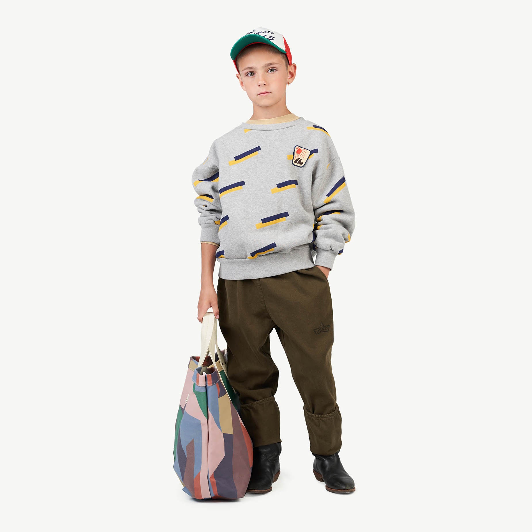 Boys & Girls Green Logo Cap