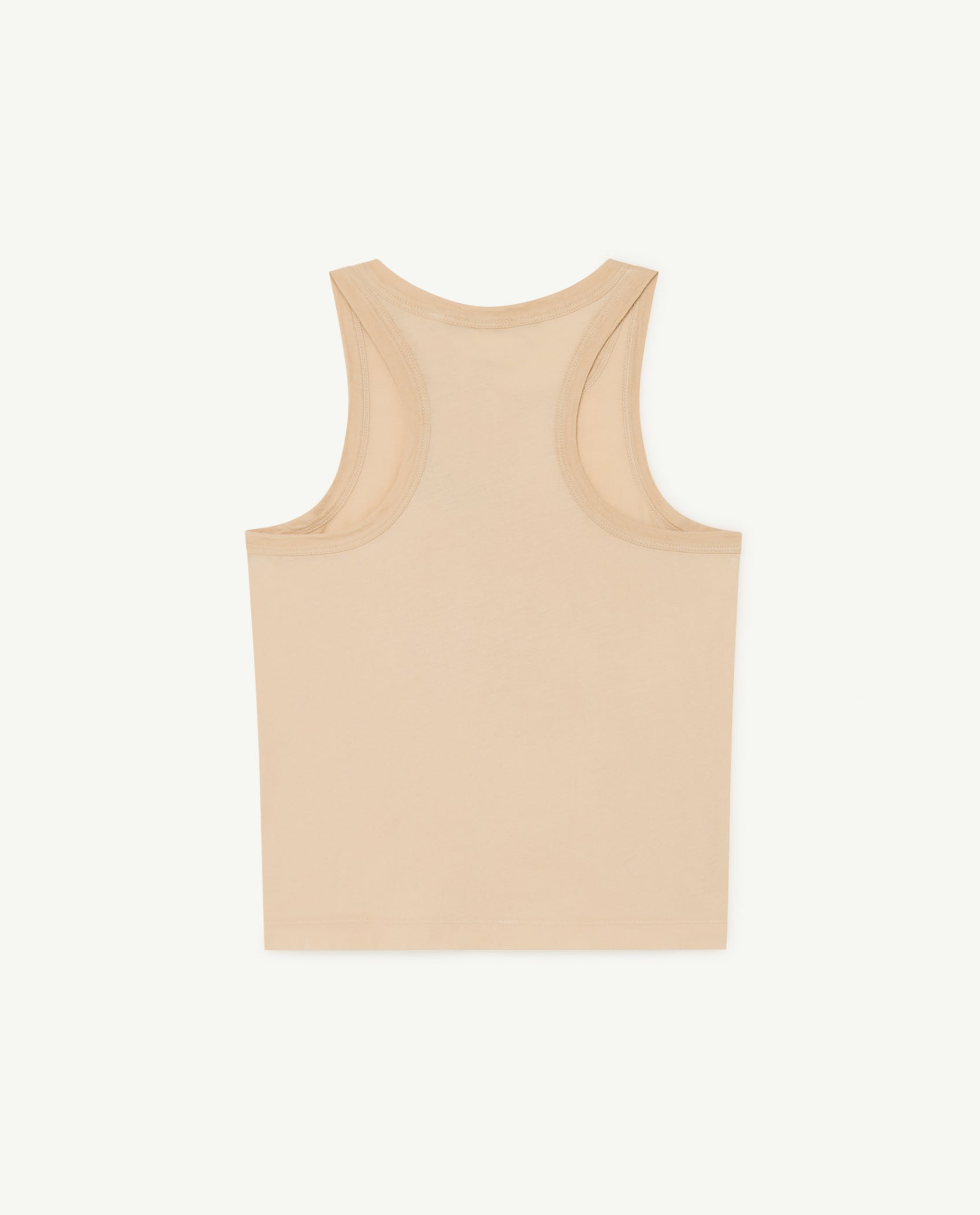 Boys & Girls Brown Fruit Cotton Tank Top