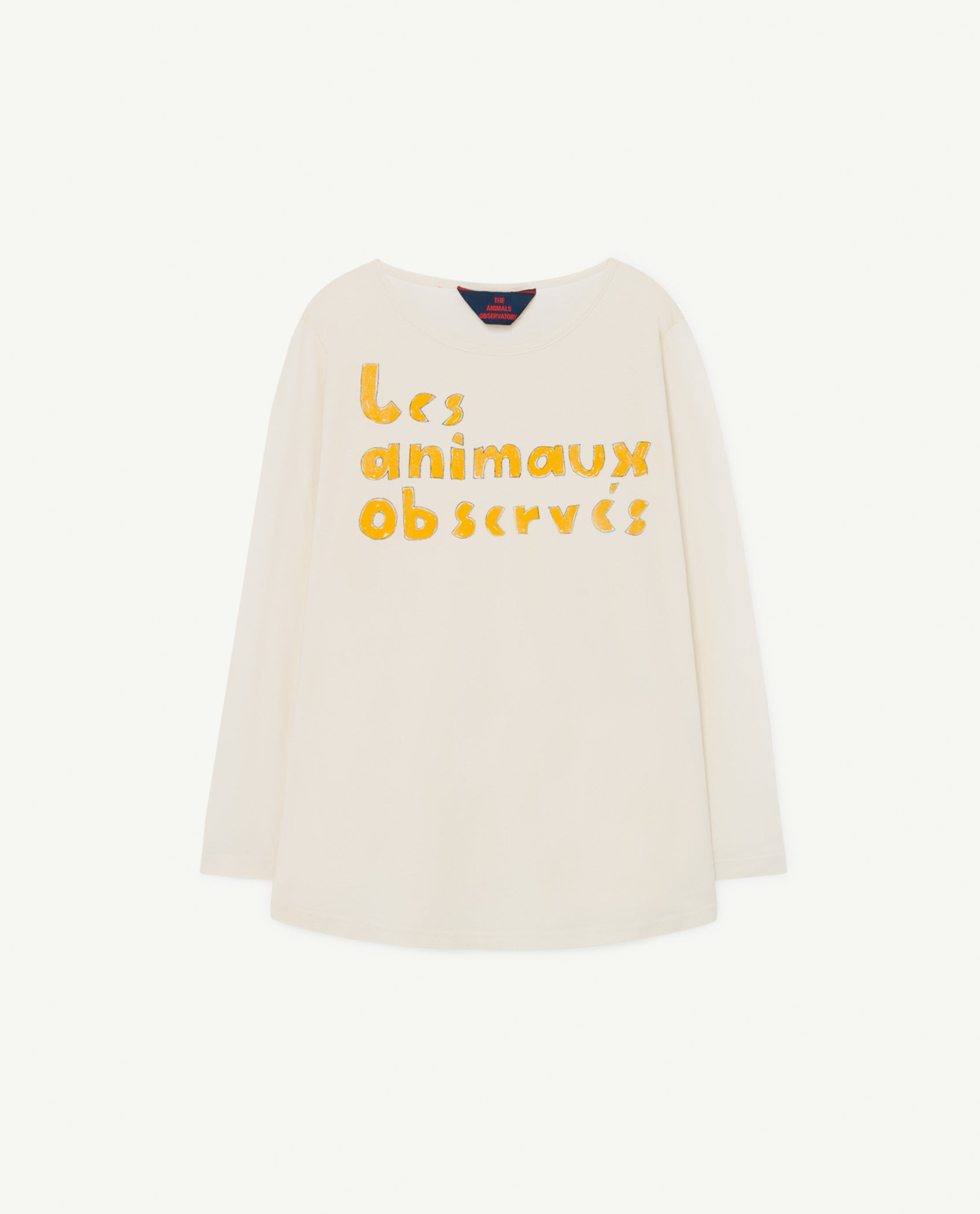 Boys & Girls White Logo Cotton Top