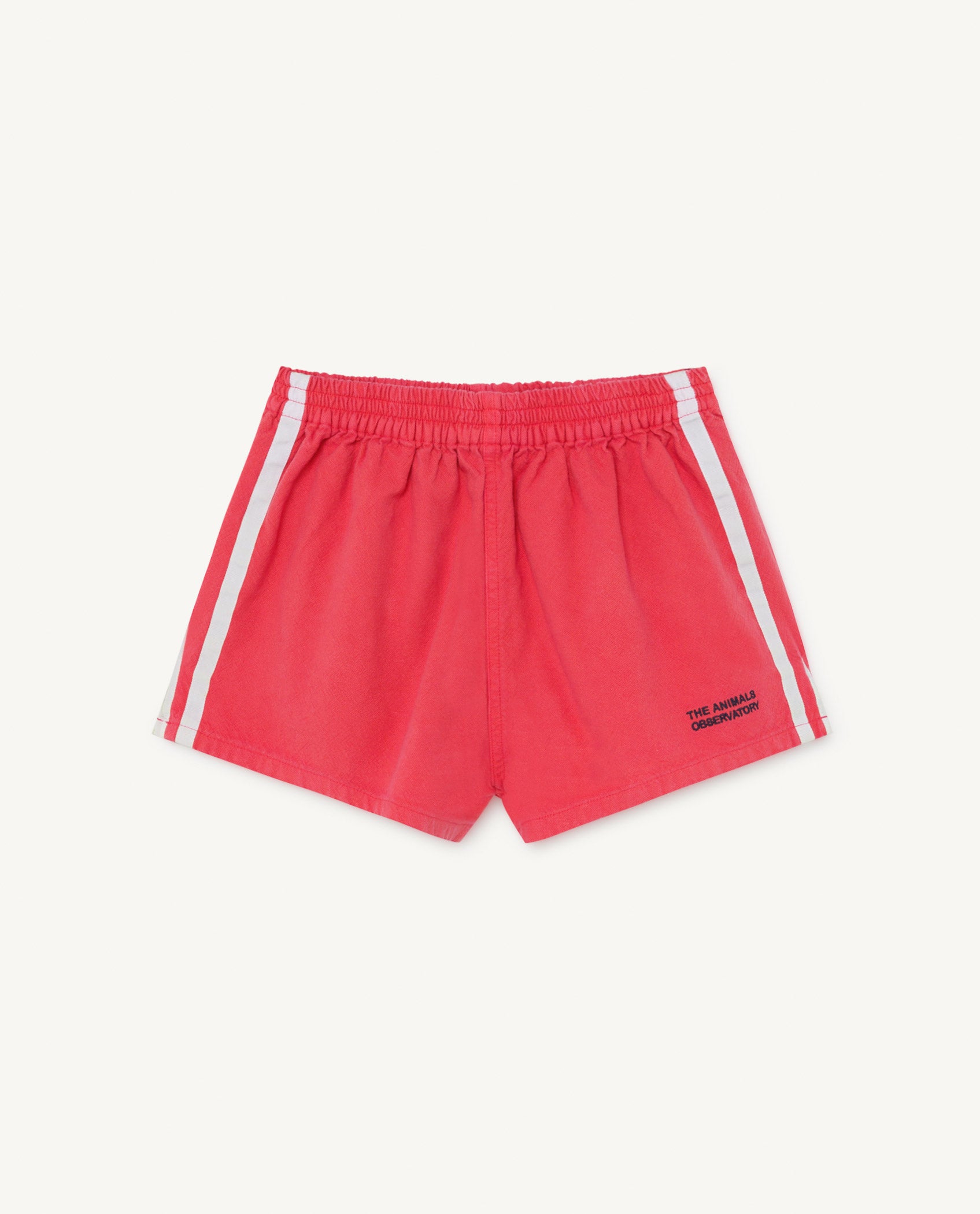 Boys & Girls Red Cotton Shorts