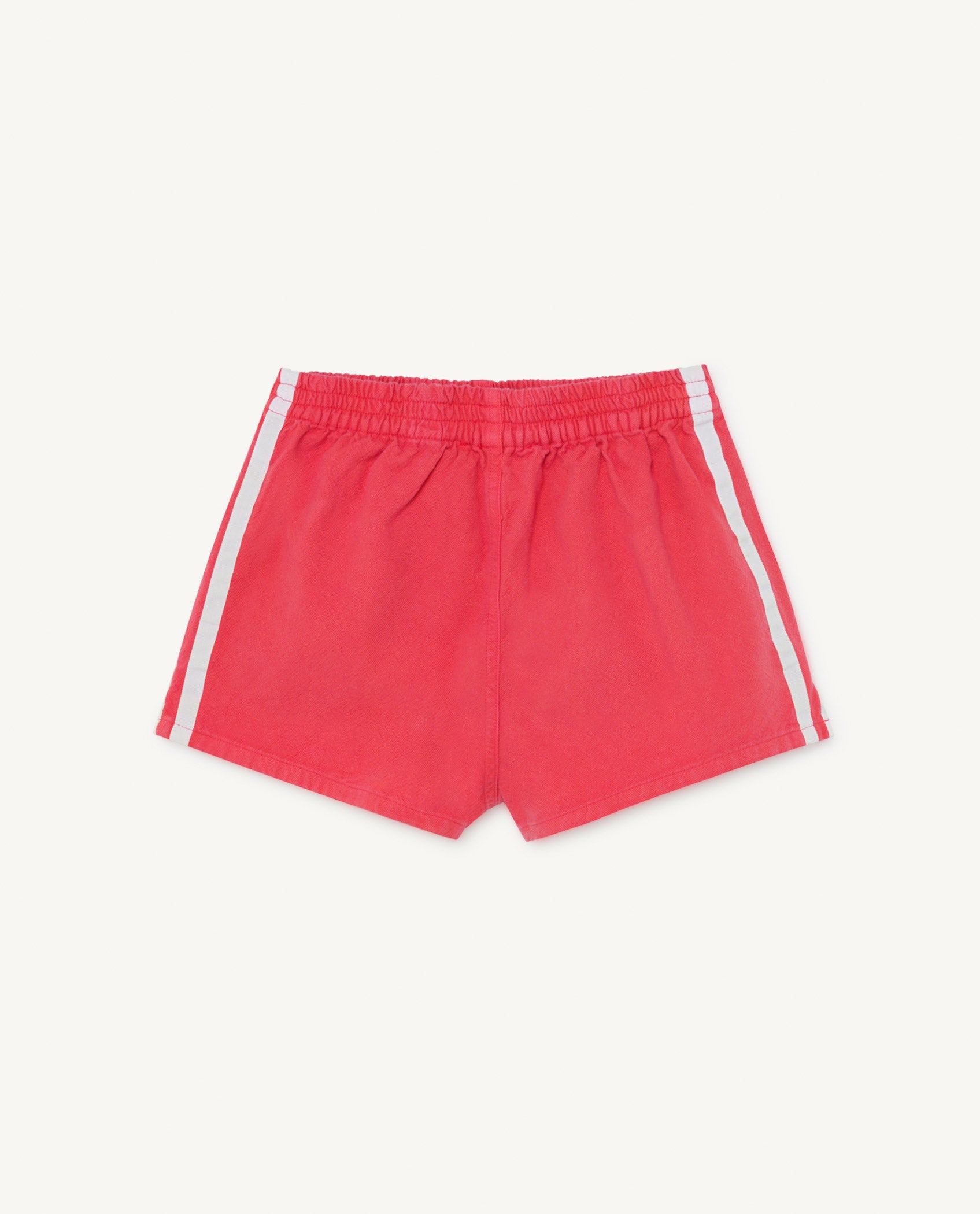 Boys & Girls Red Cotton Shorts