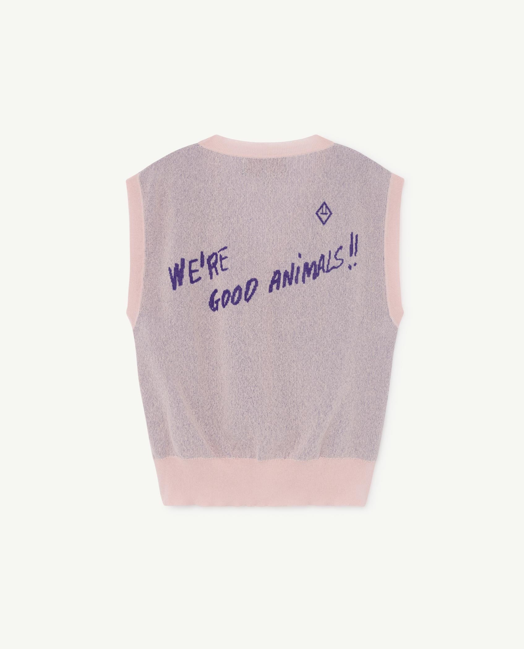 Boys & Girls Pink Cotton Vest