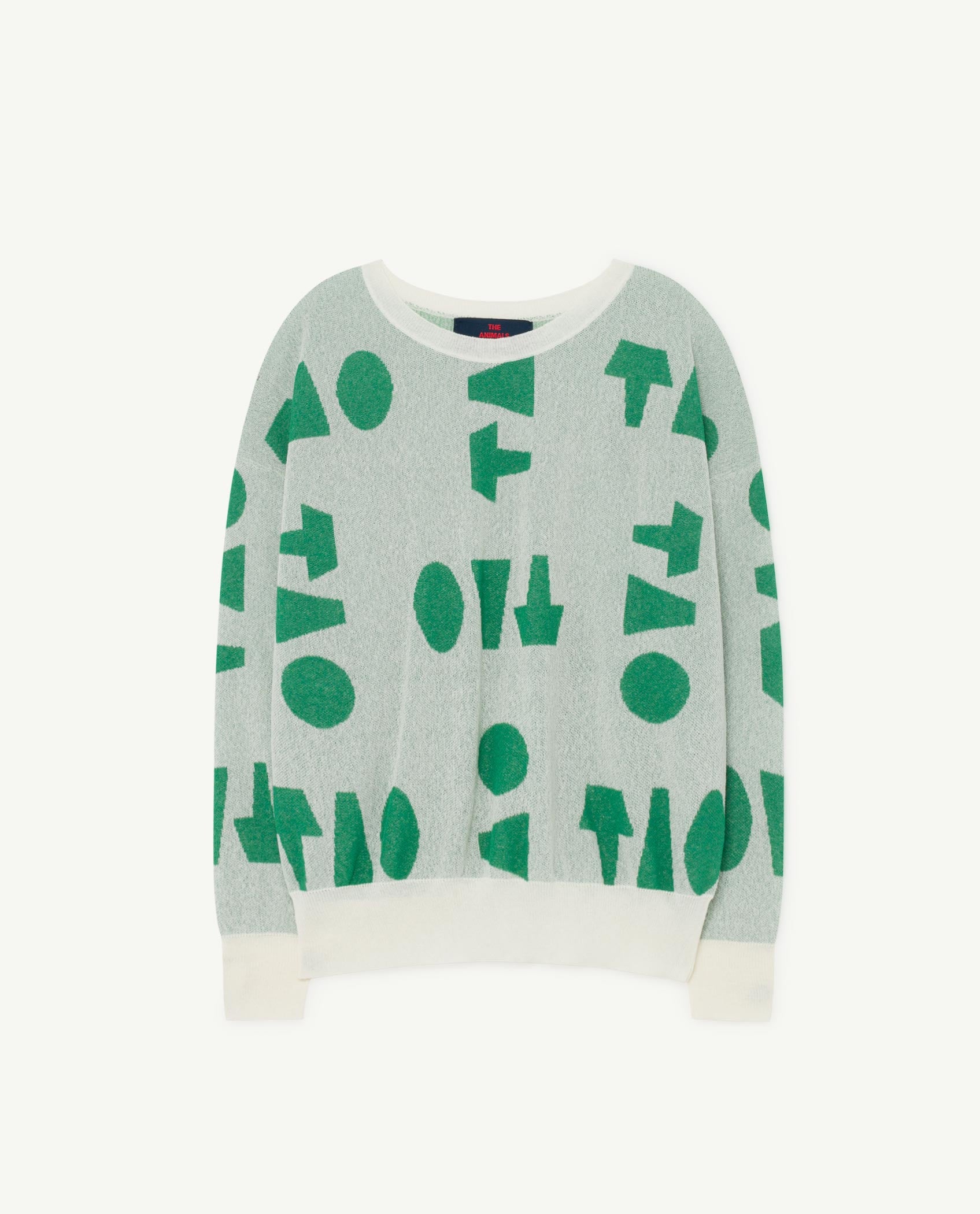 Boys & Girls Light Green Cotton Sweater
