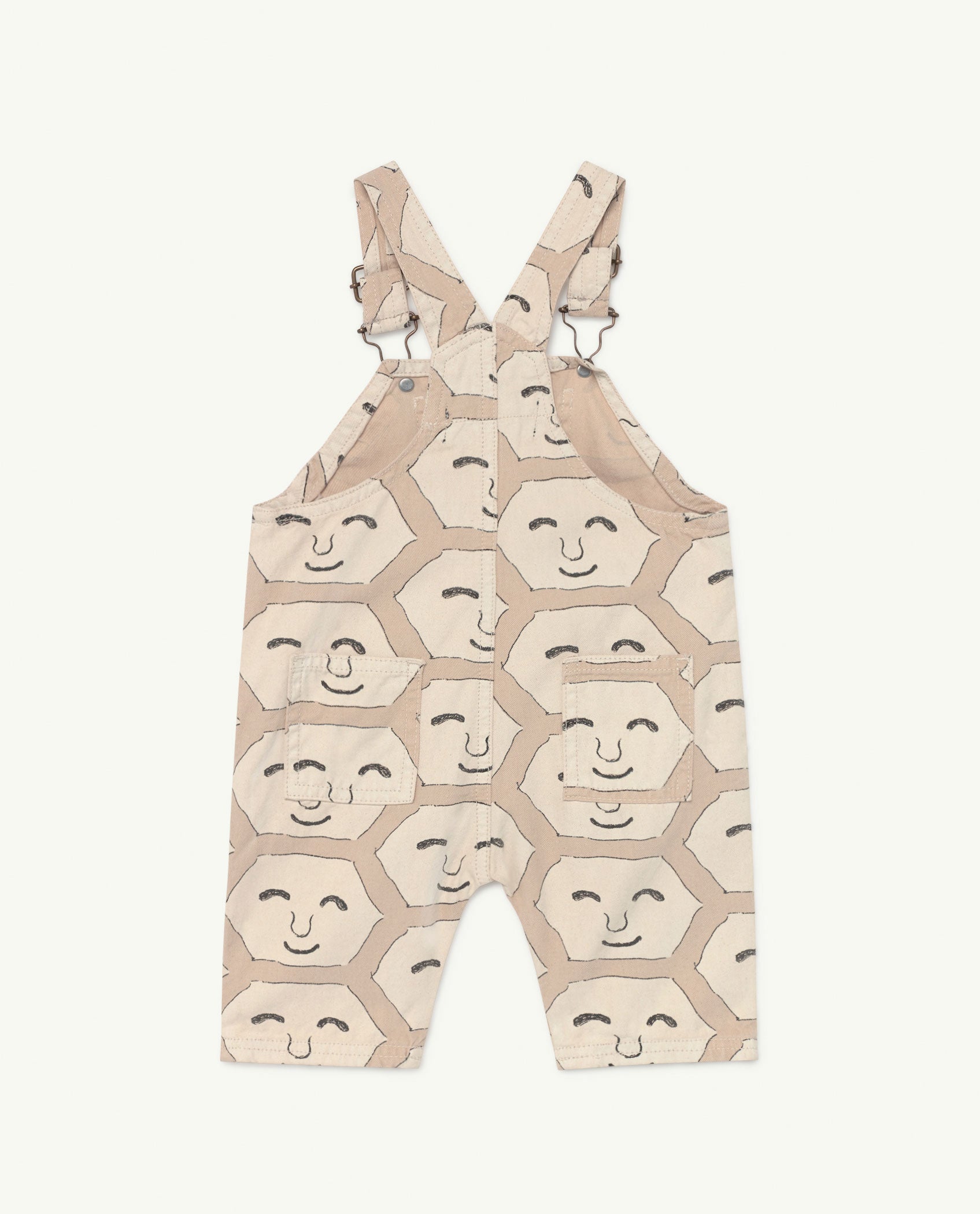 Baby Boys & Girls Pink Face Cotton Jumpsuit