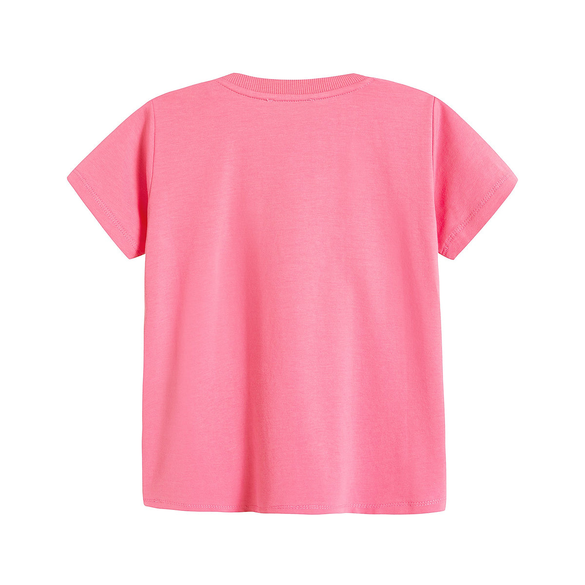 T-shirt en coton rose pour bébés garçons et filles