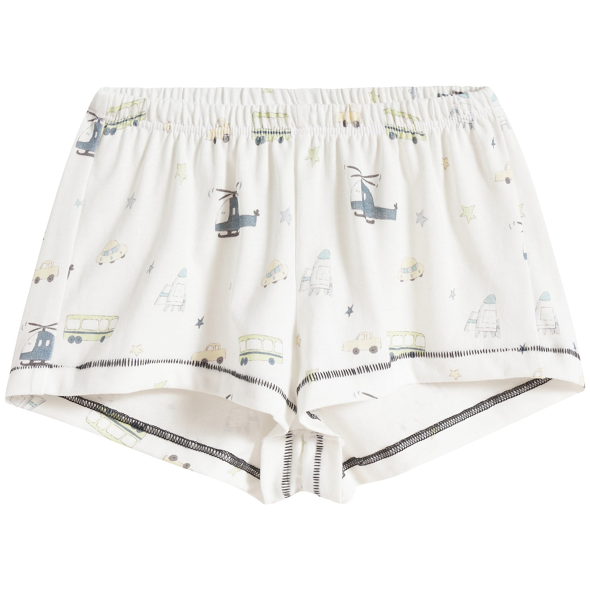 Pyjama deux pièces pour petit garçon, imprimé véhicules