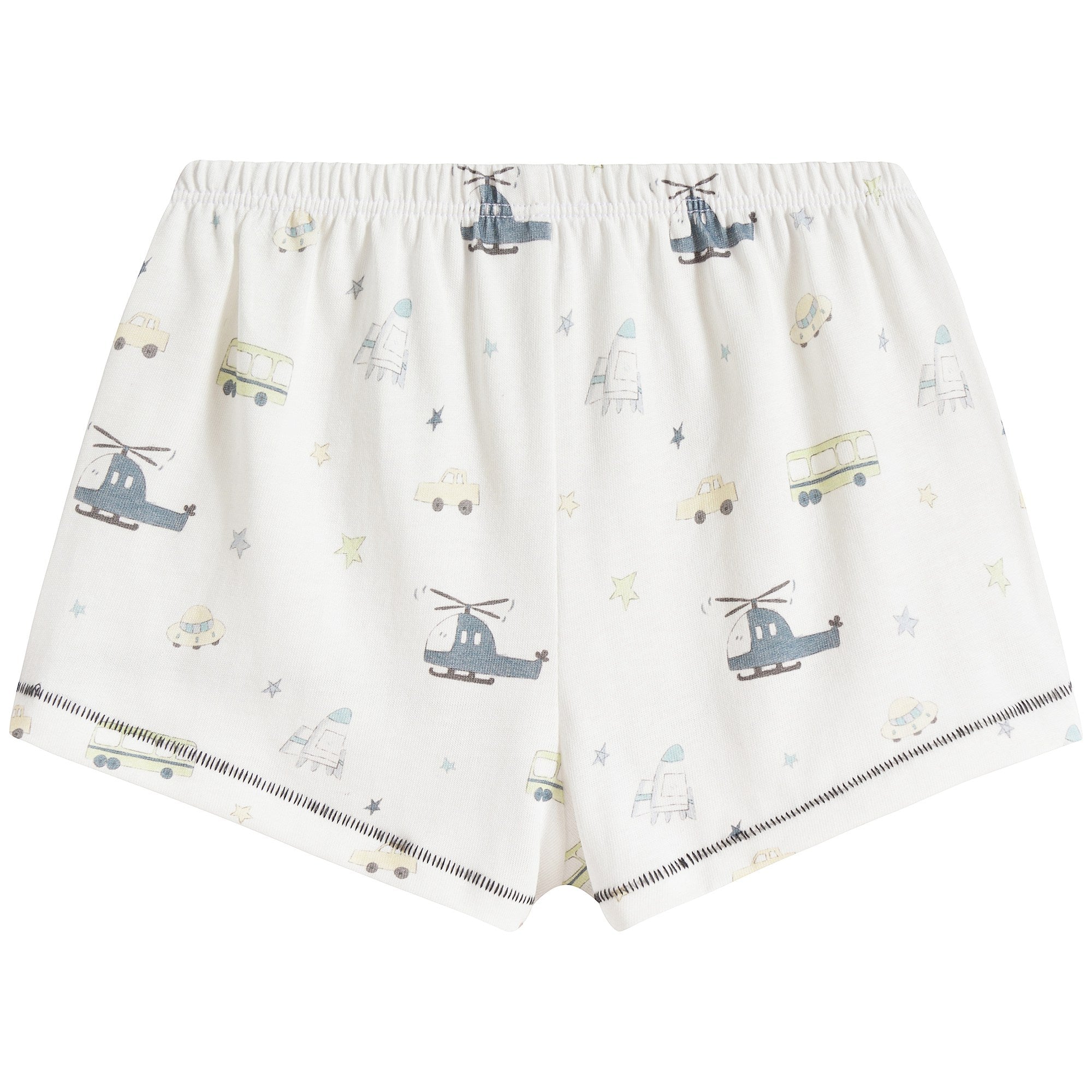 Pyjama deux pièces pour petit garçon, imprimé véhicules