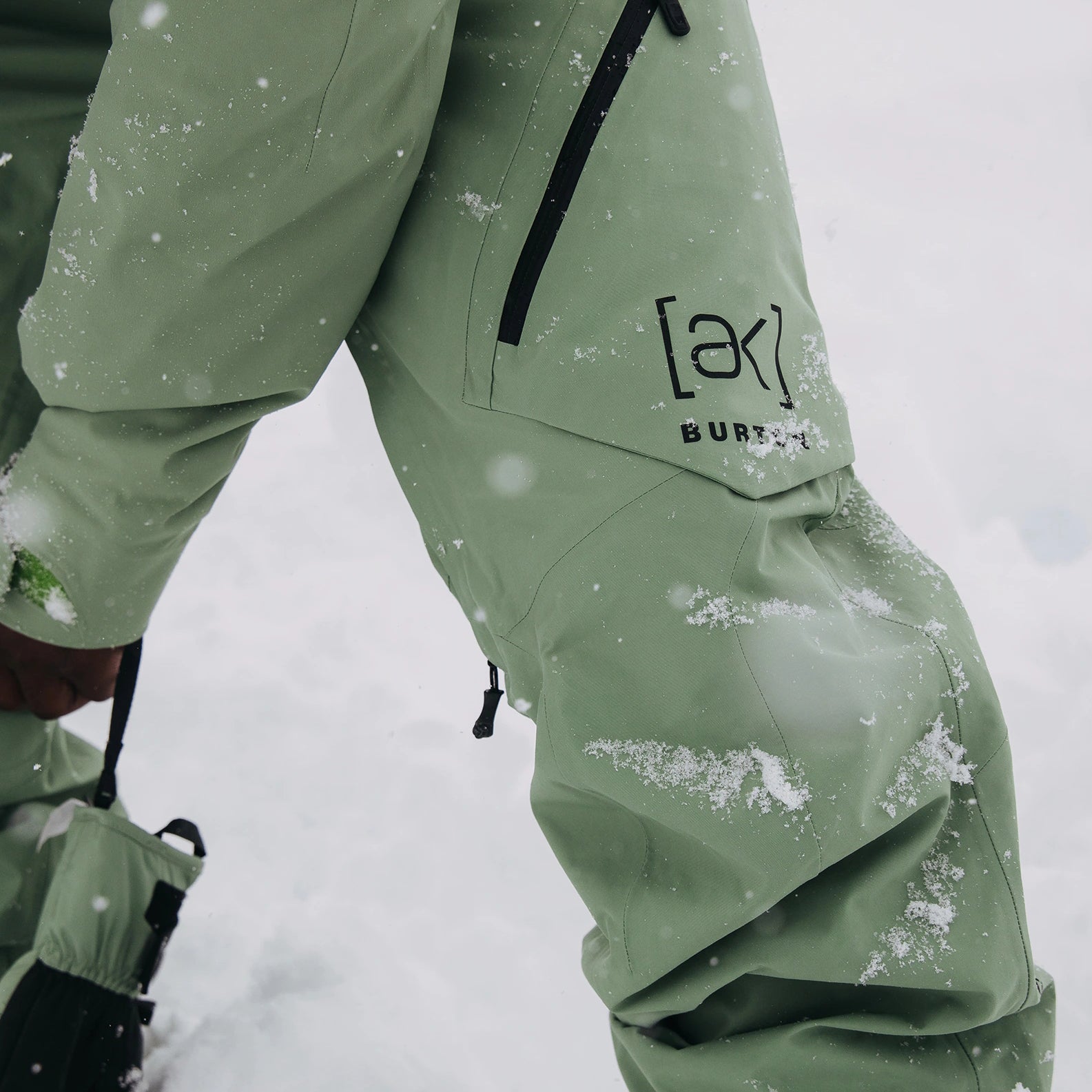 Boys Green Snow Trousers