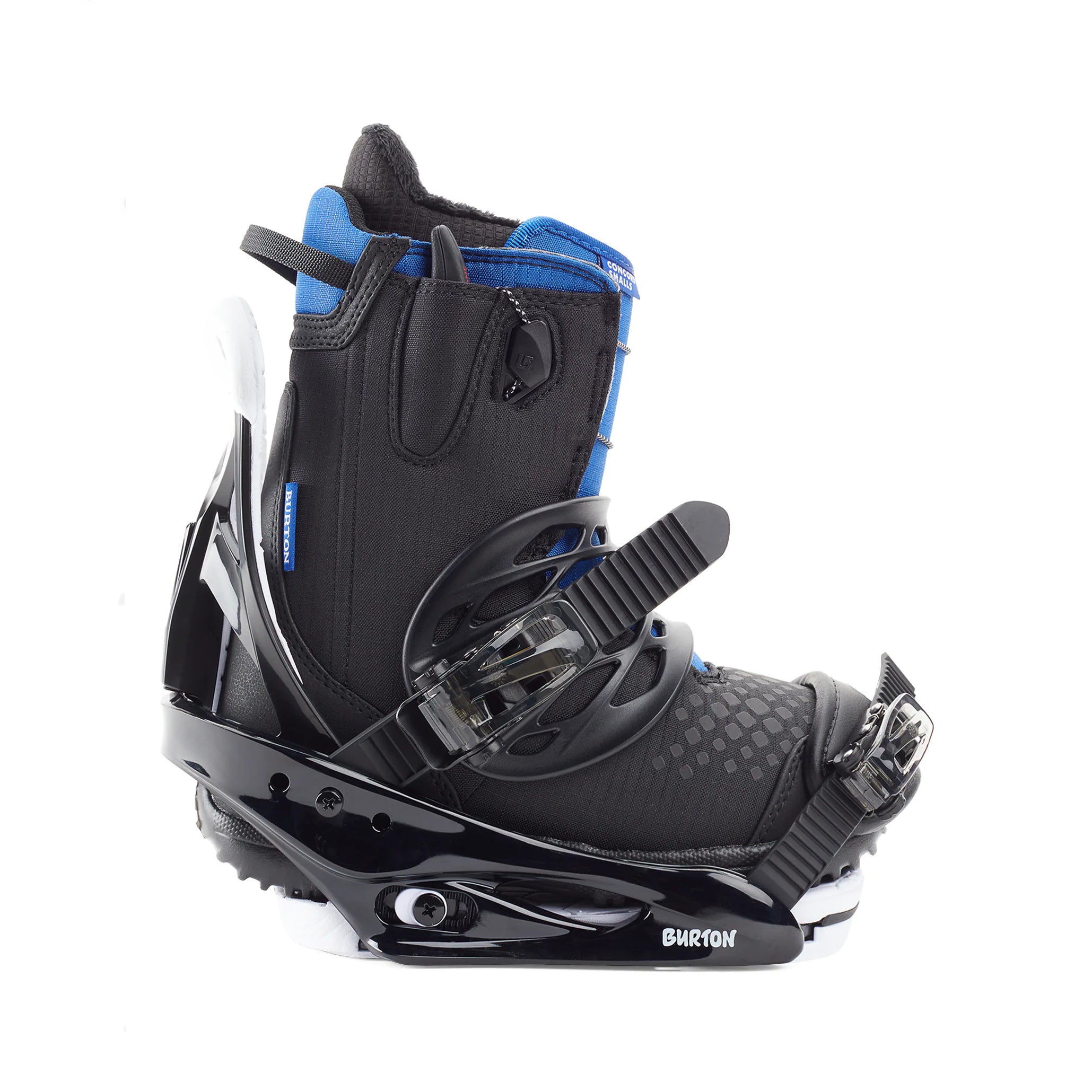 Fixations de snowboard noires "RE:FLEX" Garçons et Filles