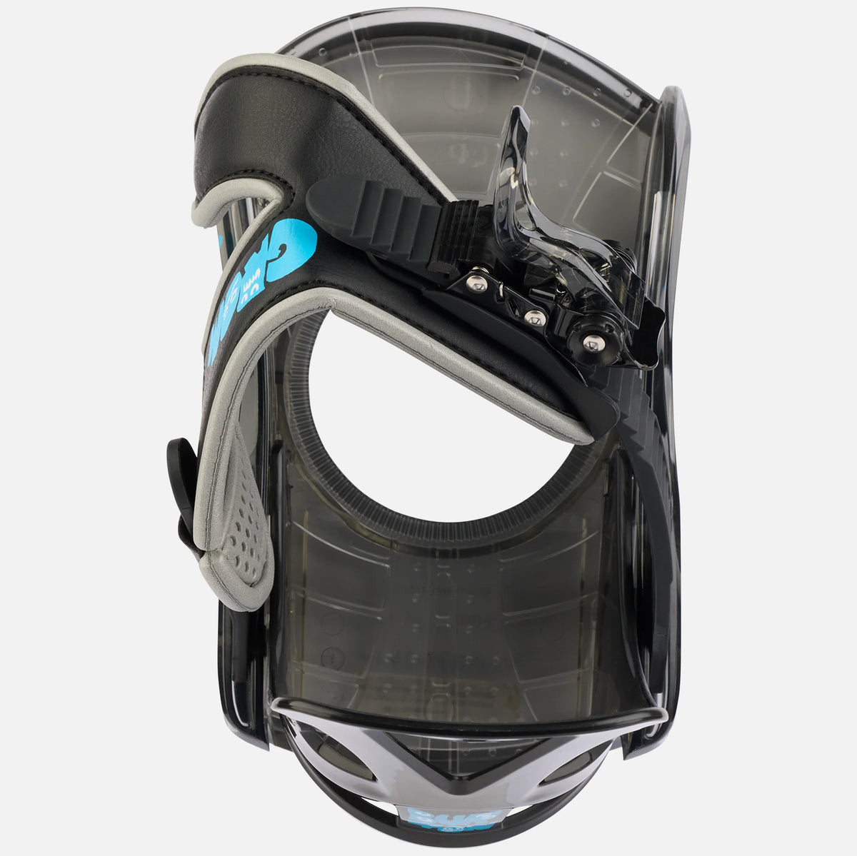 Fixations de snowboard noires "RE:FLEX" pour garçons et filles