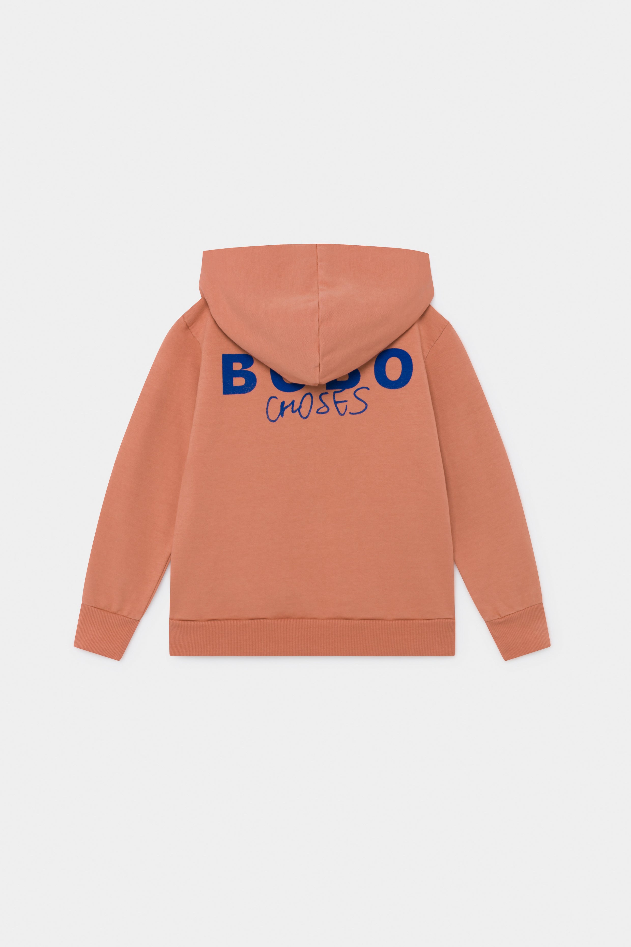 Boys Dark Pink Zipped Hooded Jacket