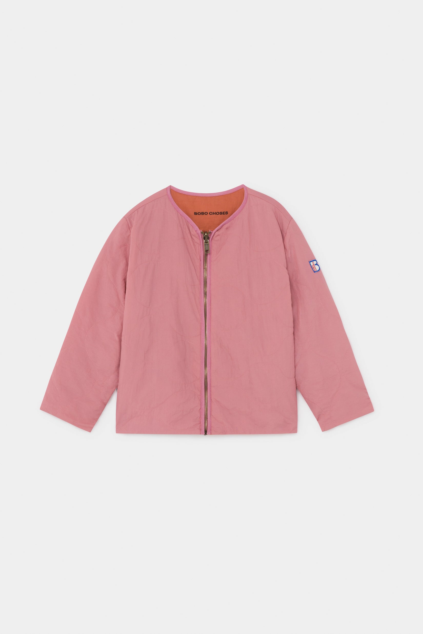 Boys Pink & Orange Reversible Jacket