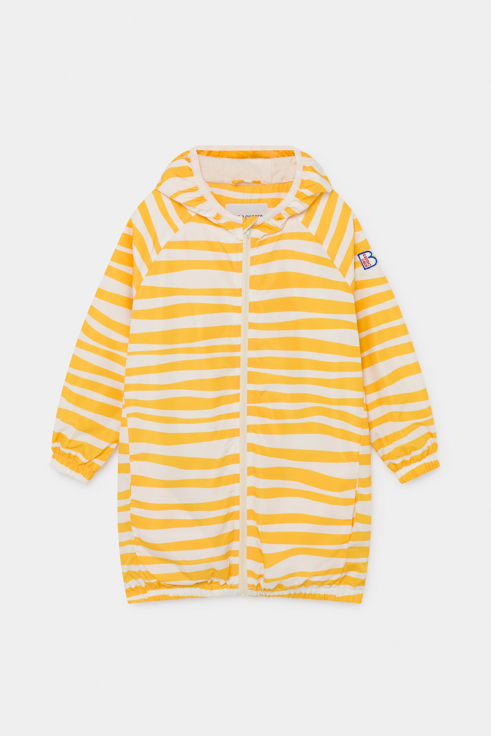 Boys & Girls Yellow Stripe Raincoat