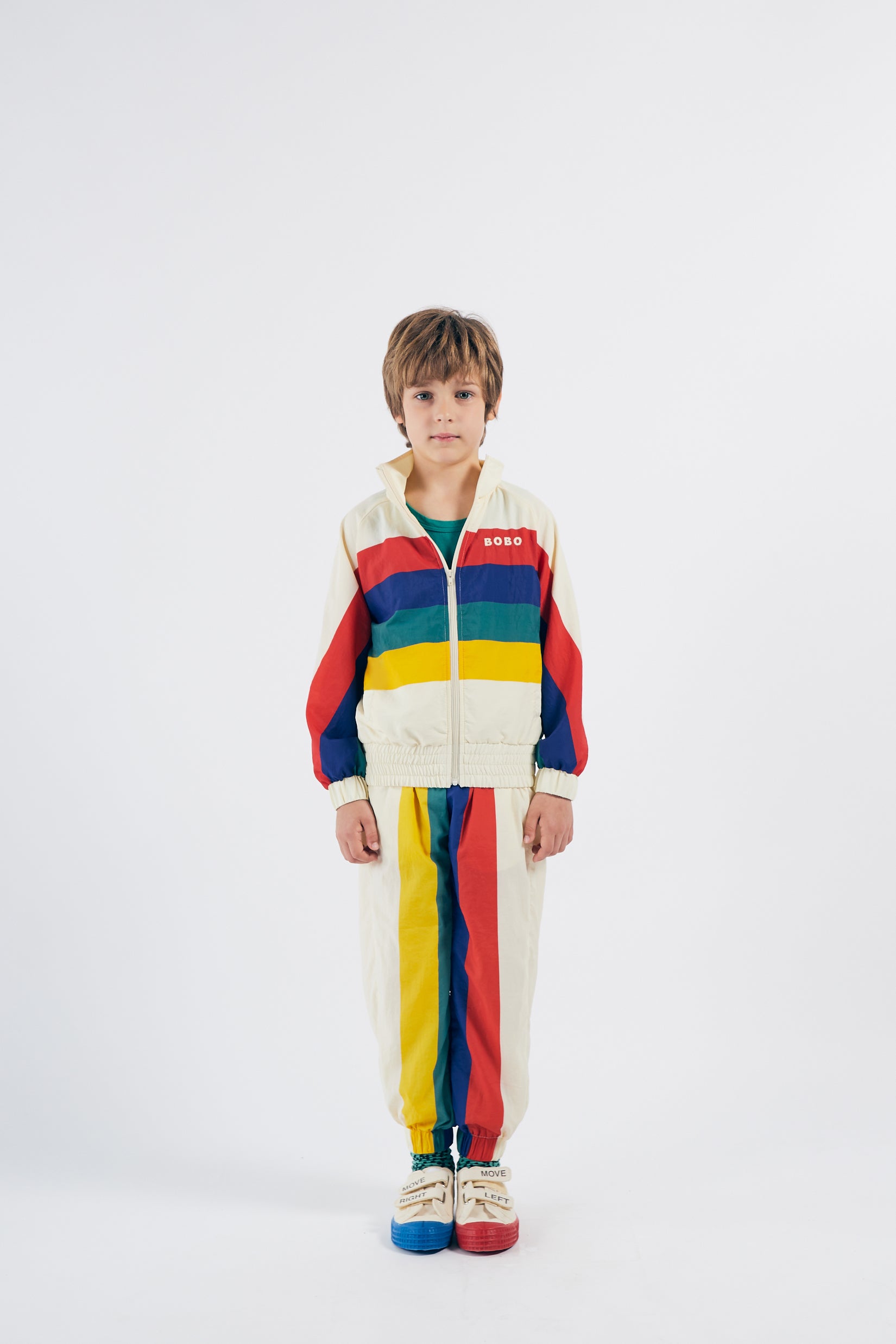 Boys Multicolor Tracksuit Jacket