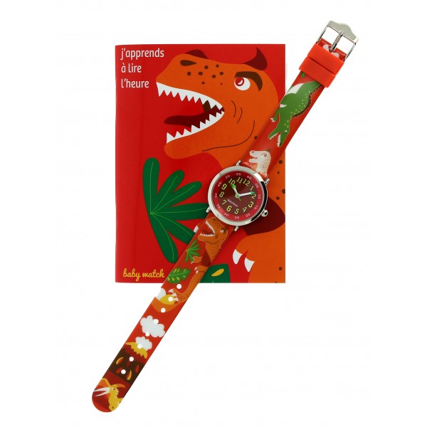 Boys Red Dino Watch(4-7Y)